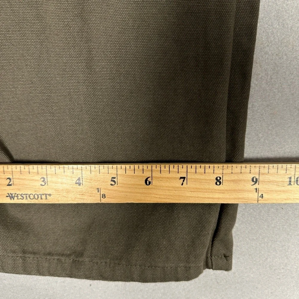 Dickies Pants Mens 32X30 Brown Duck Canvas Carpenter Utility Workwear Trousers